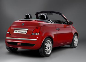 Fiat 500 sẽ có bản mui mềm